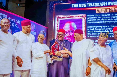 Oborevwori Emerges New Telegraph Governor (Infrastructure) Of The Year 