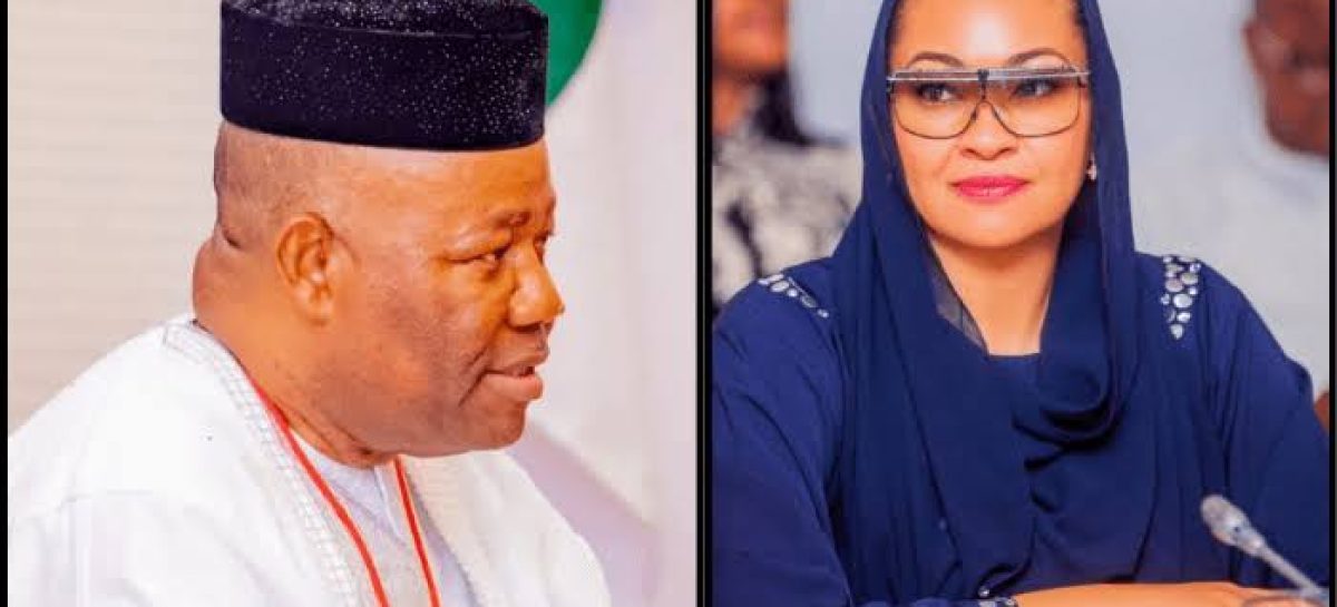 Ex-First Lady Defends Natasha Amid Akpabio Saga, Condemns “Frivolous” Critics