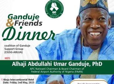 Group Hosts Dinner in Honour of Ganduje, Other APC Excos