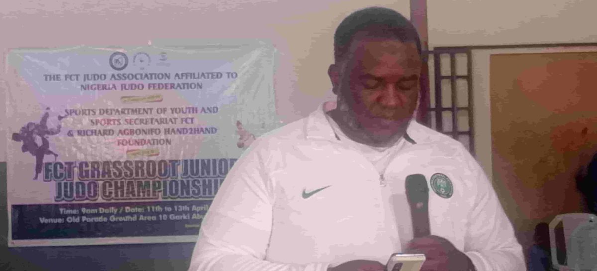 FCT Grassroots junior Judo championship will produce future talents for Nigeria- Mouktar