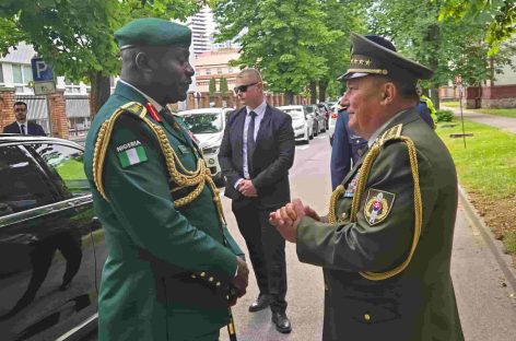 Nigerian CDS strengthens defence ties with Slovakia