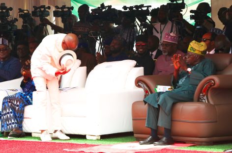 Tinubu commends Wike….. Commissions Arterial Road N16