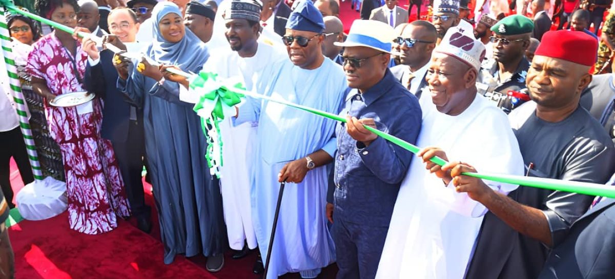 Tinubu commissions 15km Osex service carriageway