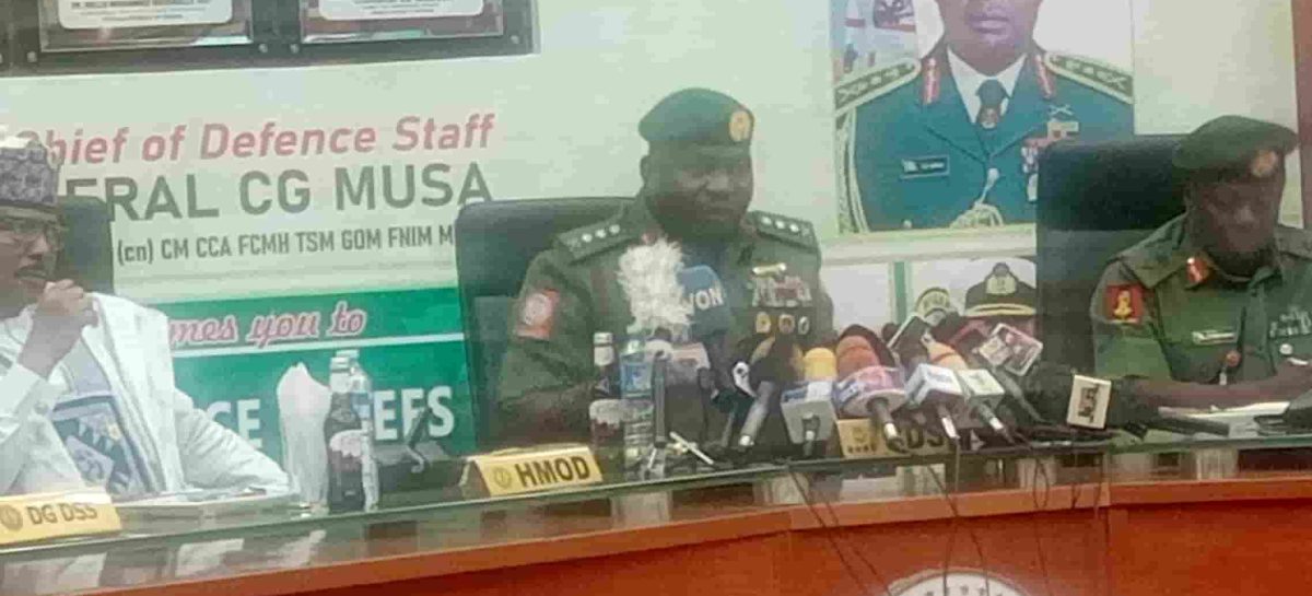 Media as Strategic Allies: CDS Musa Engages Journalists on National Security Narrative