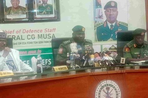 Media as Strategic Allies: CDS Musa Engages Journalists on National Security Narrative