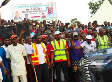 Wike promises infrastructure in Wassa for relocation of Apo mechanics