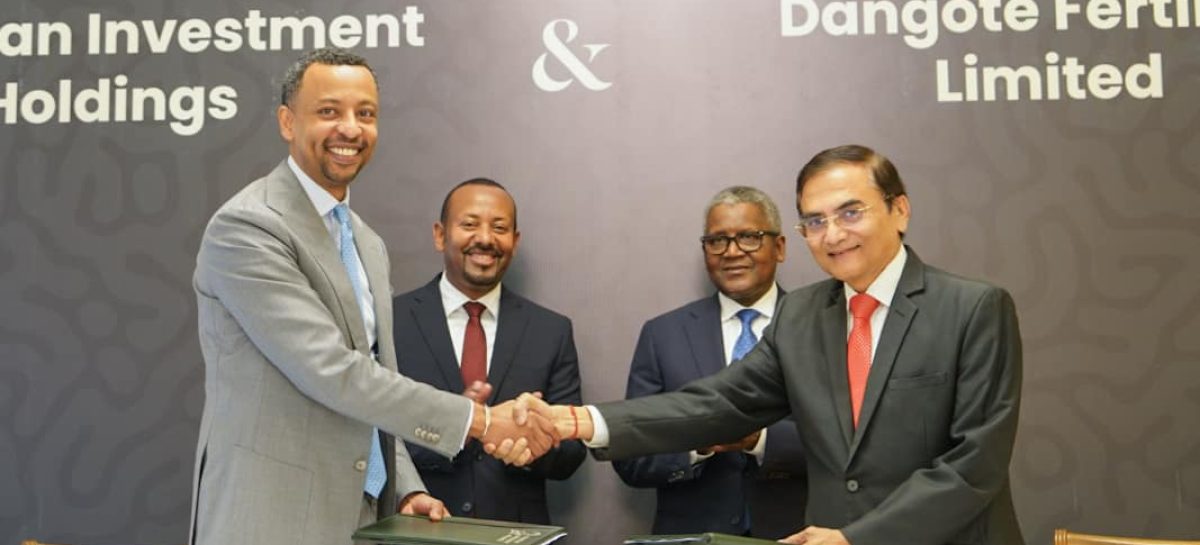 Dangote Group, Ethiopia sign agreement to build $2.5bn fertiliser plant