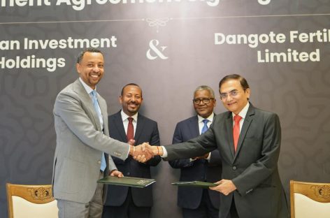 Dangote Group, Ethiopia sign agreement to build $2.5bn fertiliser plant