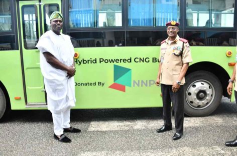Tinubu’s CNG Initiative Hands Over Eco-Friendly Bus to FRSC