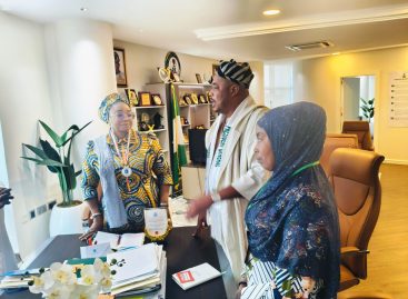 Global Alliance for Peace and Unity Pays Courtesy Visit to Minister of Women Affairs, Commends Her Empowerment Initiatives