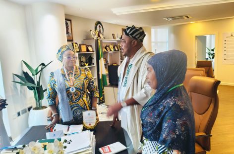 Global Alliance for Peace and Unity Pays Courtesy Visit to Minister of Women Affairs, Commends Her Empowerment Initiatives
