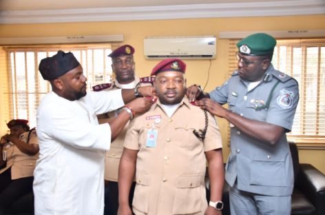 FRSC Decorates Evarestus Festus Emmanuel as Full Commander