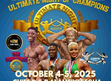 Bayelsa set to Host National Bodybuilding Championship in October