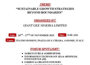 Rome Business Forum 2025 Gets New Date
