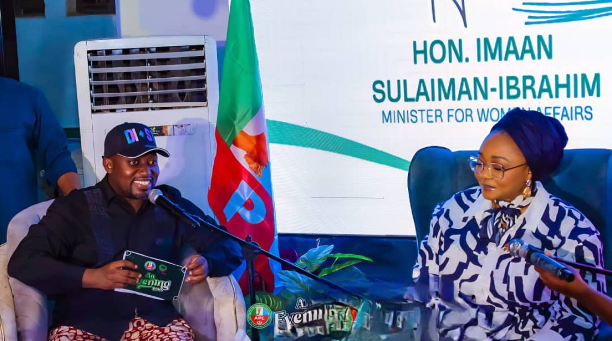 Minister of Women Affairs Visits APC Youth House to Mark International Day of the Girl Child.