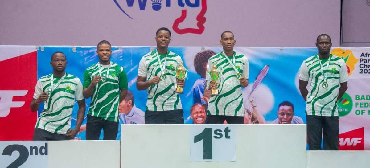Nigeria tops medal table at Africa Para Badminton Championships