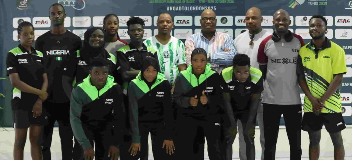 Gara-Gombe Fetes Team Nigeria in Tunis