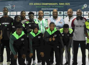 Gara-Gombe Fetes Team Nigeria in Tunis