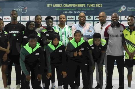 Gara-Gombe Fetes Team Nigeria in Tunis