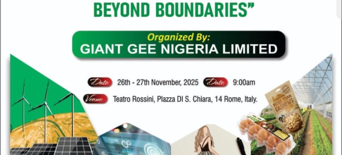 Italy–Nigeria Business Summit Organisers Call for Registration