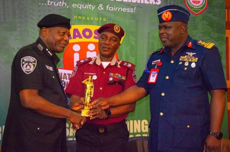 CORPS MARSHAL SHEHU MOHAMMED WINS ROAD SAFETY CHAMPION AWARD 2025, DEDICATES AWARDS TO STAFF OF FRSC.  ‎