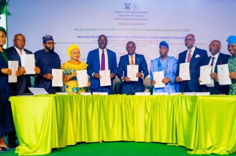 Lagos Raises N29.3bn First Ever Green Bond, As Sanwo-Olu Finances Climate Resilient Project 