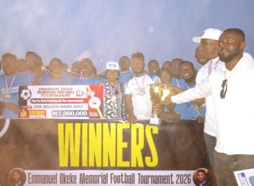Agbiligba Village Emerge Champions Of 2026 Emmanuel Okeke Memorial Nanka Inter Village Football Tournament