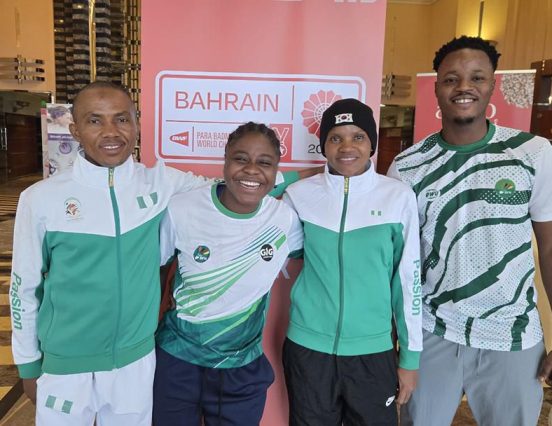 Para-Badminton: Eniola Bolaji, Two Others Depart for World Championship in Bahrain