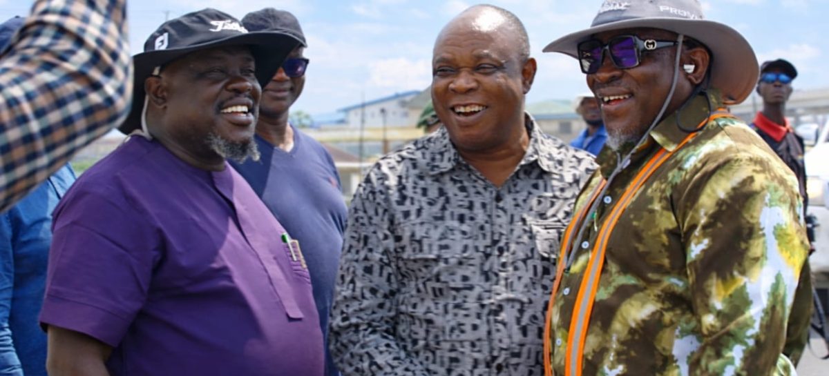 DSC Roundabout Flyover Nears Completion as Delta Govt Conducts Pre-Handover Inspection 