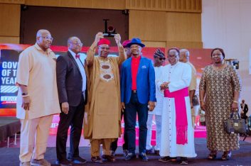 Oborevwori Dedicates LEADERSHIP Governor of the Year Award to Deltans, Hails MORE Agenda Recognition