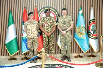 UK, German Defence Attachés Visit Operation HADIN KAI Headquarters, Pledge Continued Support Against Terrorism