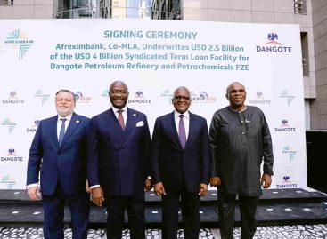 Afreximbank Leads $4bn Financing for Dangote Refinery with $2.5bn Commitment