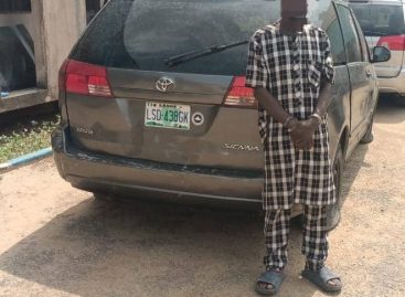 FRSC Recovers Stolen Vehicle During Routine Patrol in Lagos
