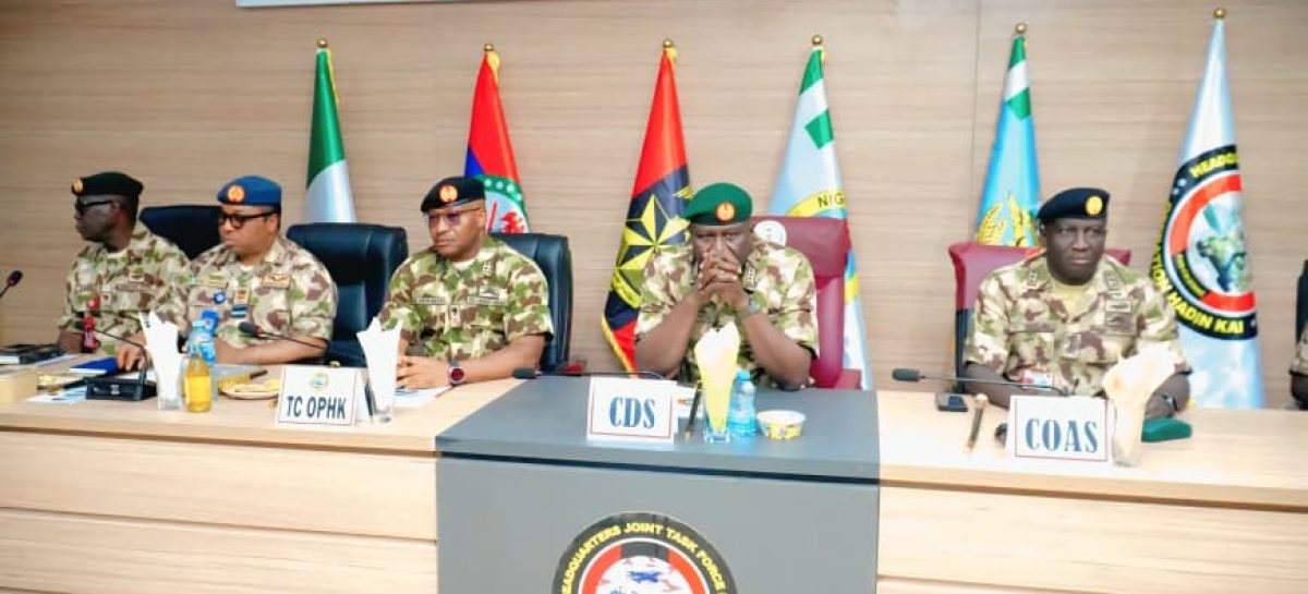CDS, COAS Visit Maiduguri, Order Intensified Offensive Against Terrorists