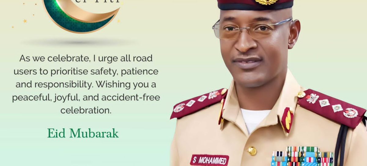 Eid-el-Fitr: FRSC Corps Marshal Urges Sustained Safety Consciousness Among Road Users