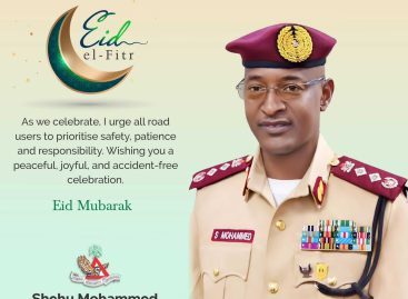 Eid-el-Fitr: FRSC Corps Marshal Urges Sustained Safety Consciousness Among Road Users
