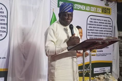 Ochenya Commends Warm Reception for Sen. Stephen Odey, Calls for Unity in Yache